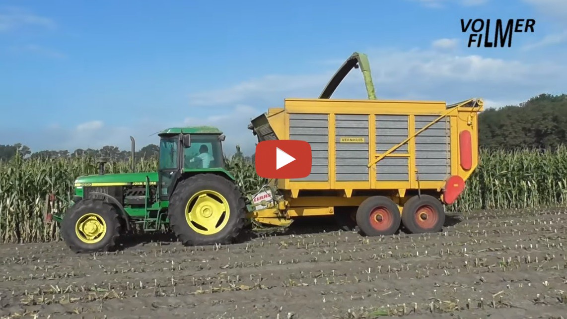 Volmerfilm Mais Hakselen Met Claas Jaguar Deutz Fahr