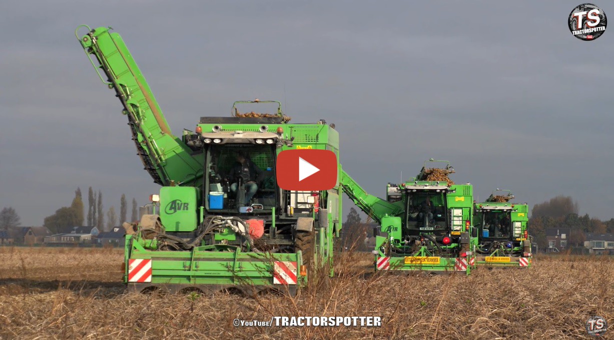 Tractorspotter 2022 Aardappels Rooien Bij Loonbedrijf Breure Uit