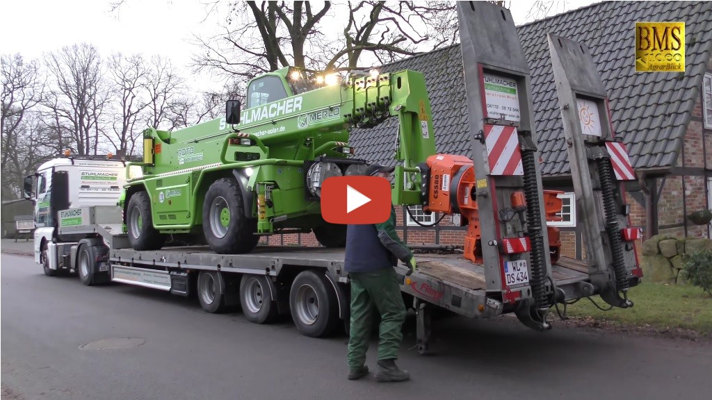 Probleemgevallen bij boom kappen tot 30m ........Merlo Roto 4030 ...