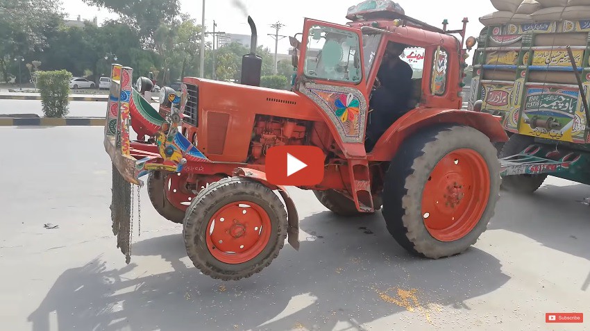Belarus MTZ 510 trekt het niet meer...........
