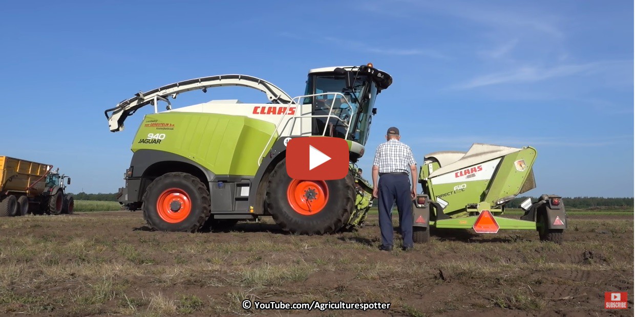 GPS Hakselen Met Een Claas Jaguar 940 En Een Claas Direct Disc 610 Van ...