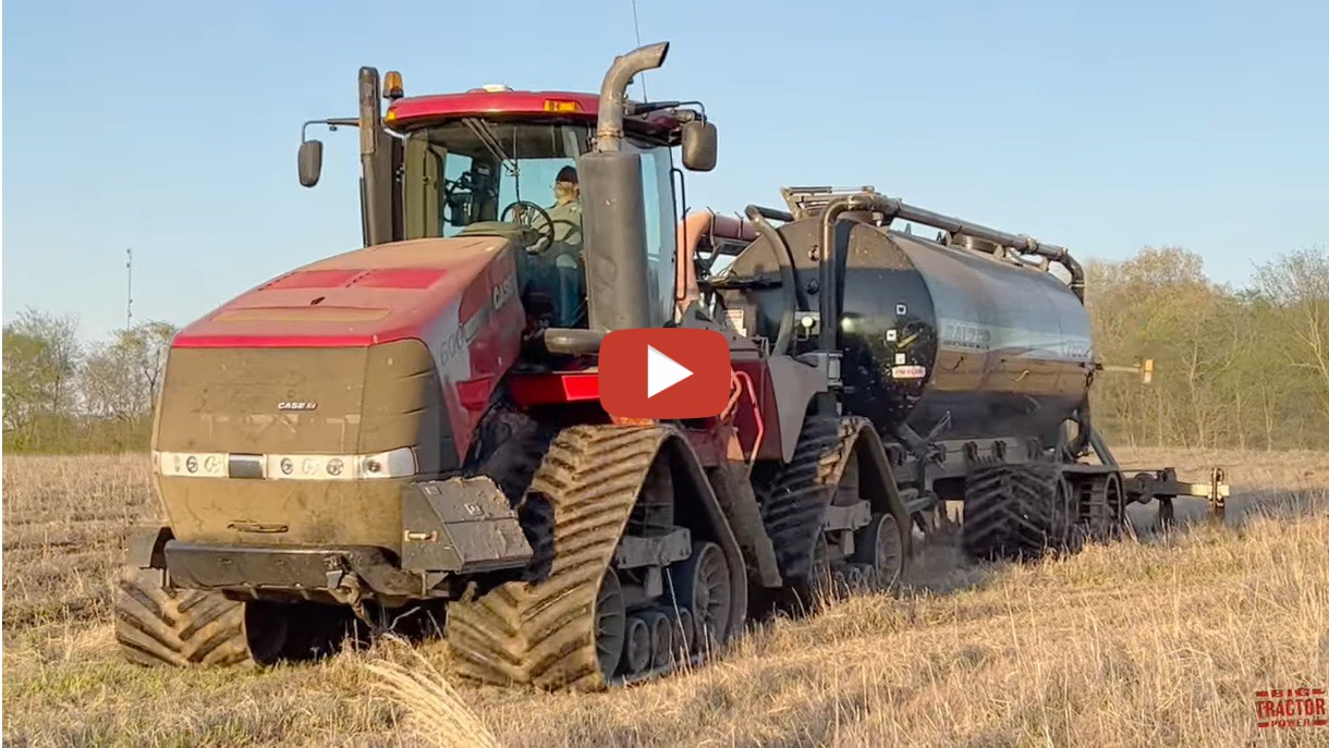 USA 2023 in het veld met een CASE IH 600 Quadtractrekker van 600 pk