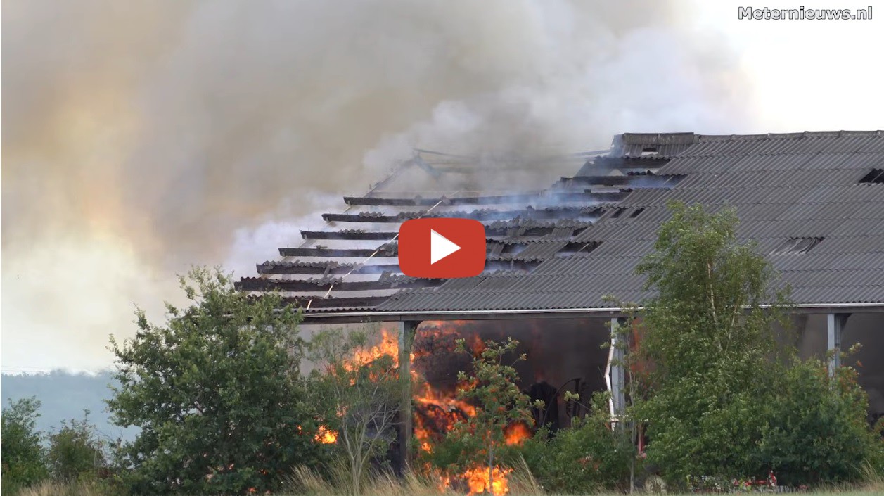 Meternieuws De Punt Drenthe Dinsdagmiddag Is Er Een Grote Brand